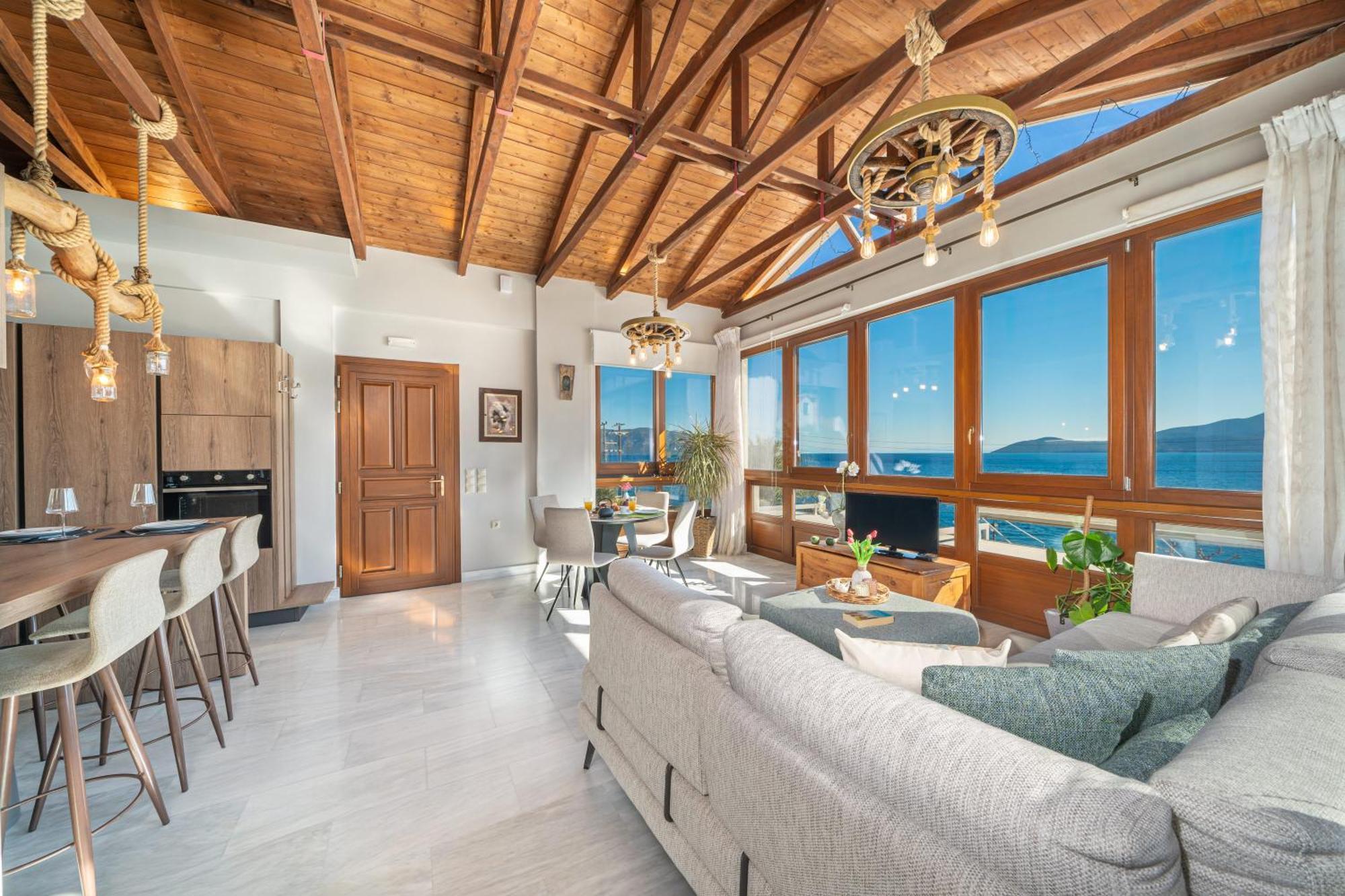Sea Rock Apartment Agia Efimia Zewnętrze zdjęcie