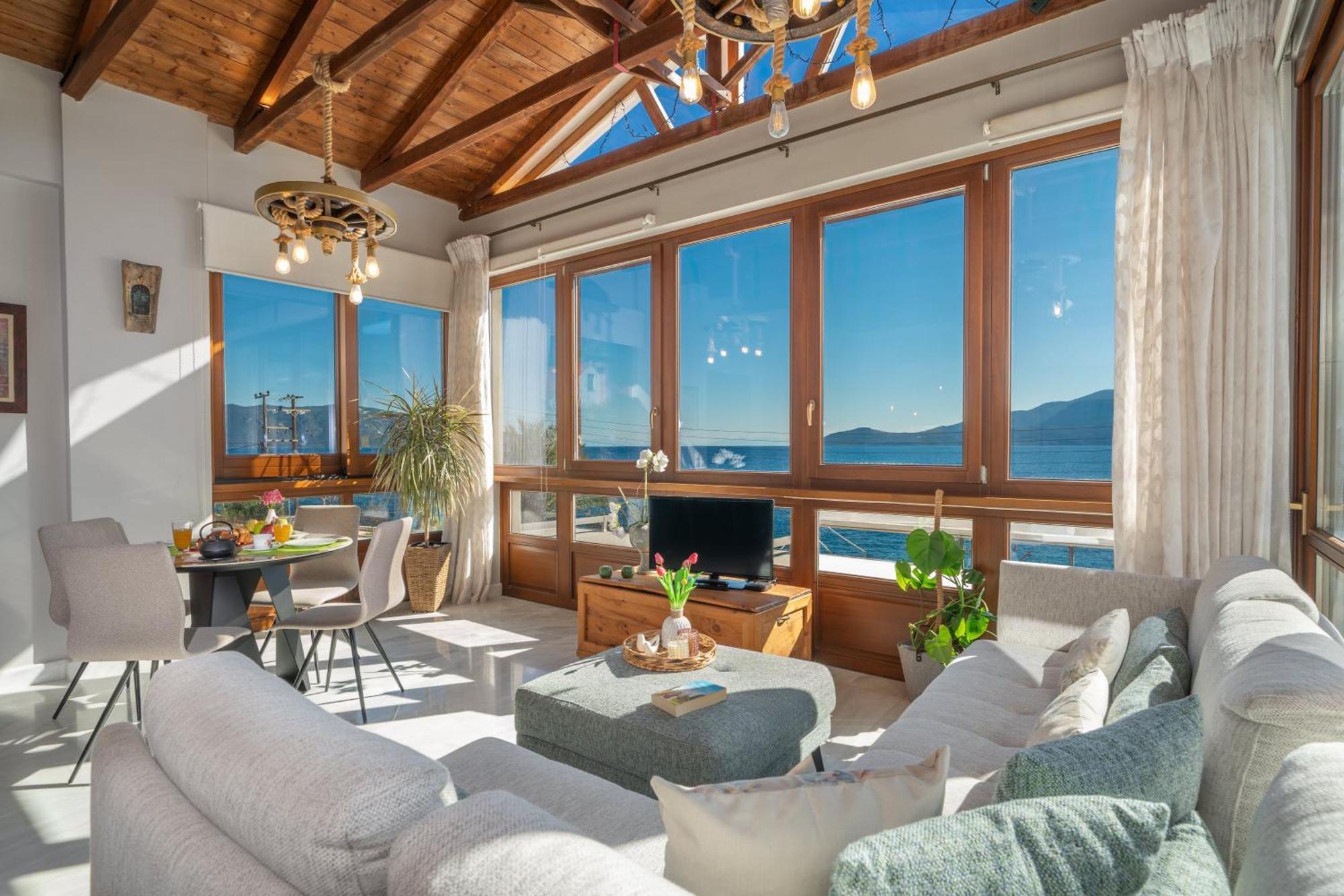 Sea Rock Apartment Agia Efimia Zewnętrze zdjęcie