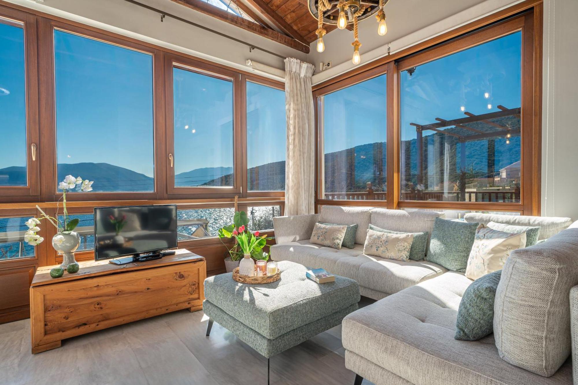 Sea Rock Apartment Agia Efimia Zewnętrze zdjęcie